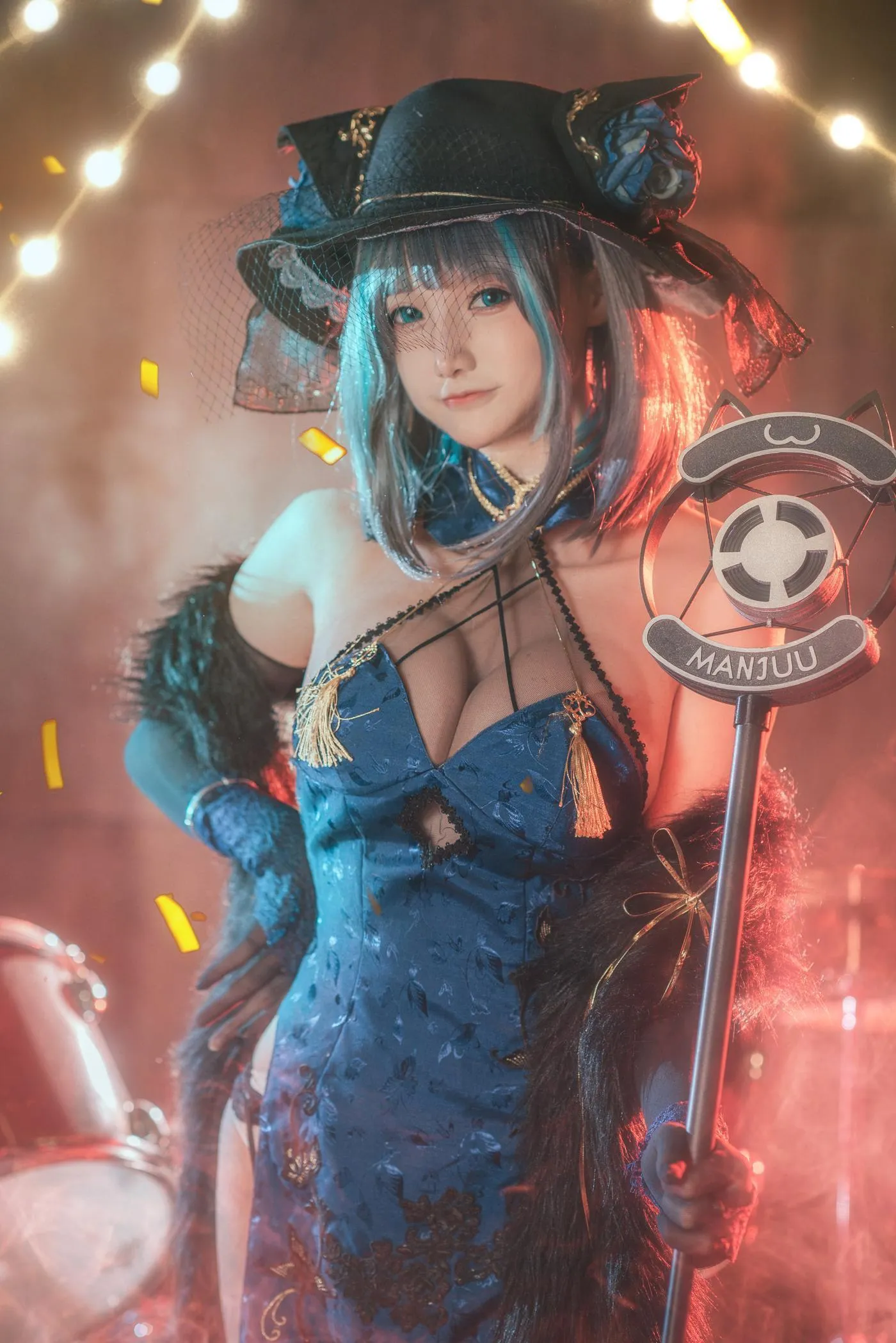 仙九Airi – NO.14 柴郡旗袍 [22P]插图7